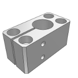 RCG01_12 - 底座用方形支架·标准通孔型/标准螺孔型