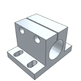 RCJ21_31 - Square bracket for base and side installation with round hole