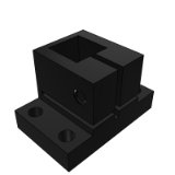 RCX01_21 - Square bracket for square base ??¨¨ square hole standard type