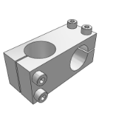 RDE01_51 - Pillar retaining clip ?¡è Same diameter orthogonal ?¡è Standard / direction type