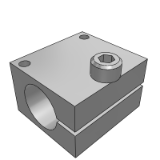 RDX01_61 - Post fixing clip, photoelectric sensor, through hole type, screw hole type