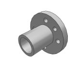 GAP01_16 - 法兰型导向轴支座·带定位孔型·安装孔通孔