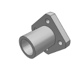 GAR01_26 - 法兰型导向轴支座·端面固定型·安装孔通孔