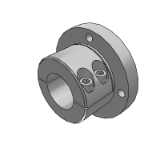 GAY01_16 - Flange type guide shaft support ??¨¨ Separate type ??¨¨ Mounting hole through hole