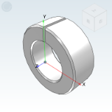 FBW01_02 - 经济型树脂固定环·快速安装型·开口型