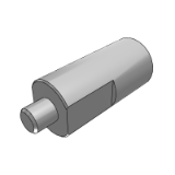 MBN11_96 - 转轴·一端台阶·一端外螺纹型一端内螺纹带扳手槽型
