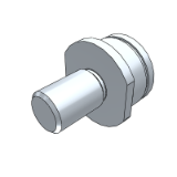 MDD01_08 - Cantilever pin ??¨¨ External thread mounting ??¨¨ With retaining ring groove type