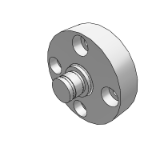MGJ01_13 - Cantilever Pin,With Retaining Ring Groove Type,Flange Type