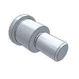 MIJ01_22 - Shoulder hinge pin with hexagon socket / nut type