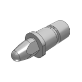 YJJ01_02-YJJ11_32 - Locating Pins for Precision Fixtures, Tip Shape Selection, Shoulder Nuts, Fixed Type, Stop Screw Type