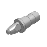 YJJ41_62-YJJ51_72 - Locating Pins for Precision Fixtures, Tip Shape Selection, Shoulder Nuts, Fixed Type, Stop Screw Type