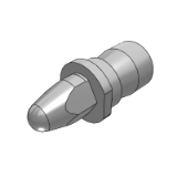 YKC01_32 - 普通夹具用定位销·前端形状选择·带肩止动螺丝部短型·环槽型/切口型