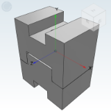 PDC06 - 定位块·方形槽·标准R角凸台型