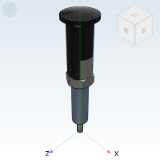 ZAG31_46 - Indexing Pin ¡¤ Standard Type ¡¤ Self-Locking Type