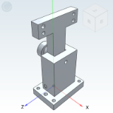 PGB21_23 - T-shaped/straight-rod vertical turnover mechanism
