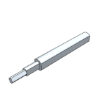 PGF11_13 - Single head detection pin ??¨¨ Rear end guide type ??¨¨ Diamond / oval / square