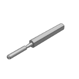 PGJ01 - Single head detection pin ??¨¨ Conical positioning type