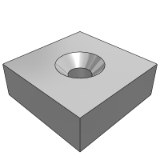 PHR06 - 基准垫片·单孔方形