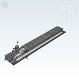 YCFM14F - Single-axis robot gear rack series · general environment YCFM14F series