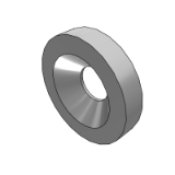 UAQ01_07 - Metal washer, thickness selection, taper hole type