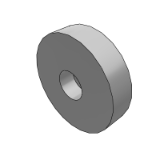 UCP01_06 - 圆形树脂垫圈·长度选择·沉孔型