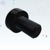 BOX-TAF01_02 - Hexagon socket head screws, thin cylindrical head type