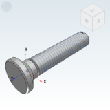 TBD33_34 - 定位组件 可调角度螺栓 一字槽型/内六角孔型