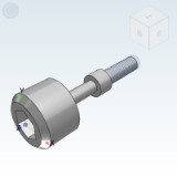TBD75_79 - Trimming Set Adjusting Bolt Economy Type Hexagon Socket Knurled Knob Type