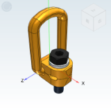 TCC51 - Heavy duty lifting point and lateral pull ring