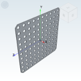 BLL06_15 - 冲孔金属网板 方型 无框架型·圆孔并列型/腰孔型