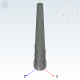 BMM03_07 - Plastic dispensing needle/flexible/TT inclined/45 ° angle type/Screw type/bayonet type