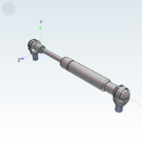 J-FHL88 - Precision gas spring, head mount option • Reaction force option