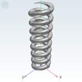 YVUH_YVUT_YVUY - Compression spring, inner diameter reference type