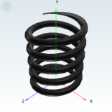 YWH_J-YWH - Compression spring, outer diameter reference type