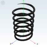 YWR_J-YWR - Compression spring, outer diameter reference type