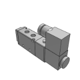 WLE11_14 - Solenoid valve pilot type two position / three position five way 4v100 ~ 400 series