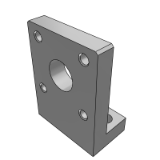 WIB01 - L-type mounting metal parts for thin cylinder