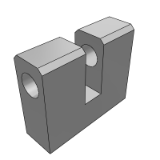 WIP51_56 - Hinge base¡¤double earring U-shaped¡¤w-fixed type