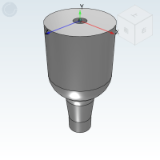 J-WEB91_94 - Precision Type Nozzle Type Vacuum Pad (Single Piece/Assembly)