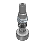 J-WET06 - Precision type, sponge type vacuum sucker, spring type top vacuum port and quick connector type
