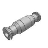 J-XYK02 - Direct head diameter of precision all-stainless steel quick plug connector is equal