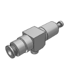 J-XZN01 - Precision type, quick exhaust valve, standard type, with exhaust throttle valve