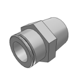 XXB01_11 - Economical type, quick joint, direct head / hexagon socket straight joint, external thread