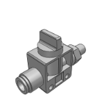 XZL26 - Economical, manual valve, single side thread, right side thread and external thread