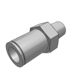 XZL86 - Economical Type¡¤One-Way Valve¡¤One Side External Thread One Side Quick Connector Type