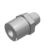 XZU01 - Economical type, all copper joint, external thread equal diameter type, direct head
