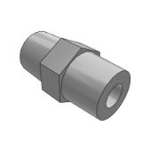 XZU51 - Economical type, all copper joint, external thread equal diameter type, direct head