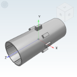 OBM01_02 - Sliding film (for aluminum plastic sliding bearing): Standard / compact