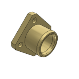 OFR01_05 - 无油衬套·铜合金·标准法兰型·内径F7/内径G6