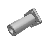 LMG01_23 - Linear bearing with flange and double lining